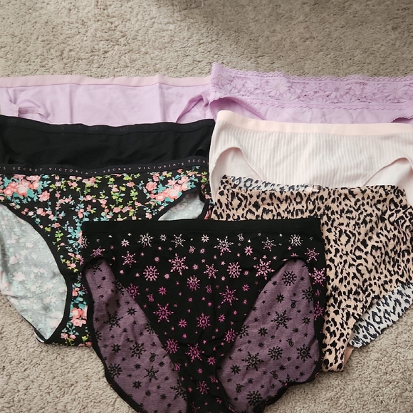 NWT Victoria's Secret Brief Panty Lot Sz L - Picture 1 of 8